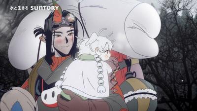 伊右衛門の車窓にて サントリー ショートアニメWebCM