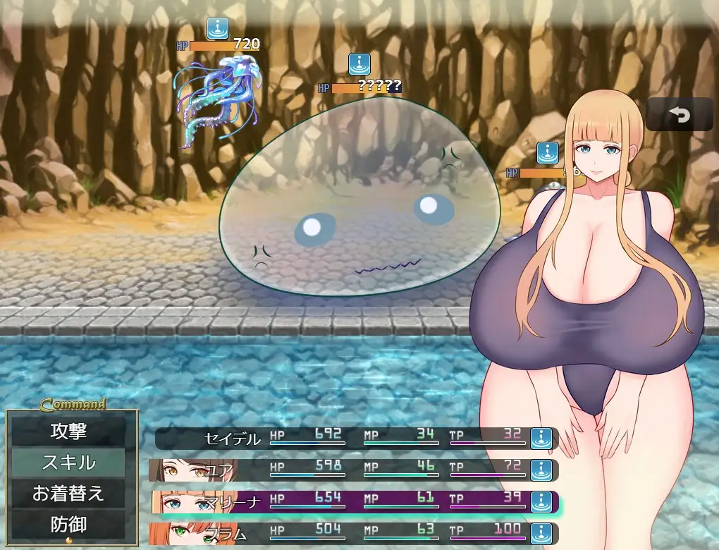 爆乳RPG/汉化丨爆裂战士S BurstBattlerS V1.30 AI汉化版+存档【20251022】 游戏截图 4