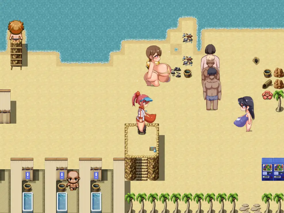 日系RPG//双端丨智取! NN 海滩搭讪/Outmaneuver! NN Pick-up Beach v1.09d_MOD1【20251203】 游戏截图 1