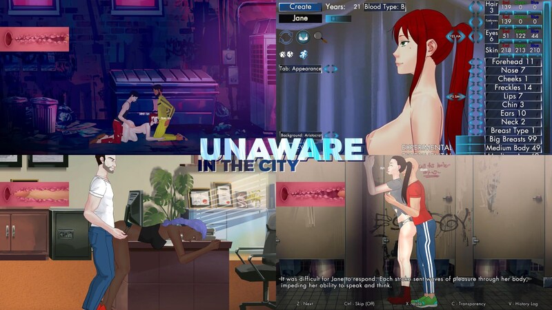 沙盒SLG/NTR寝取/动态丨城市中的无意识者（Unaware in the City）V45a 机翻步兵版 【20260107】 游戏截图 3