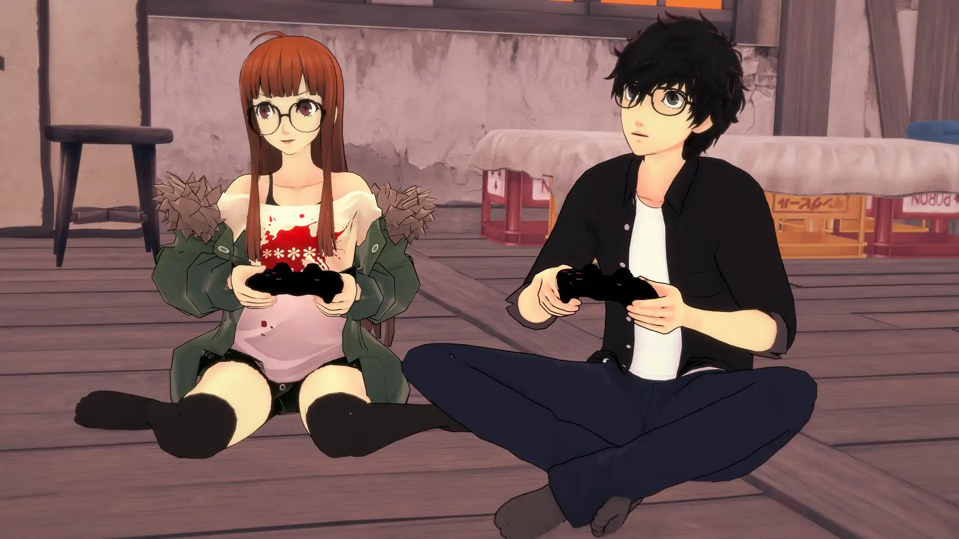 3D同人/动态SLG/汉化/双端丨Nudesona 5 Afterstory XXX 女神异闻录5后续故事 Update 1 Hotfix AI汉化版【20260107】 游戏截图 3