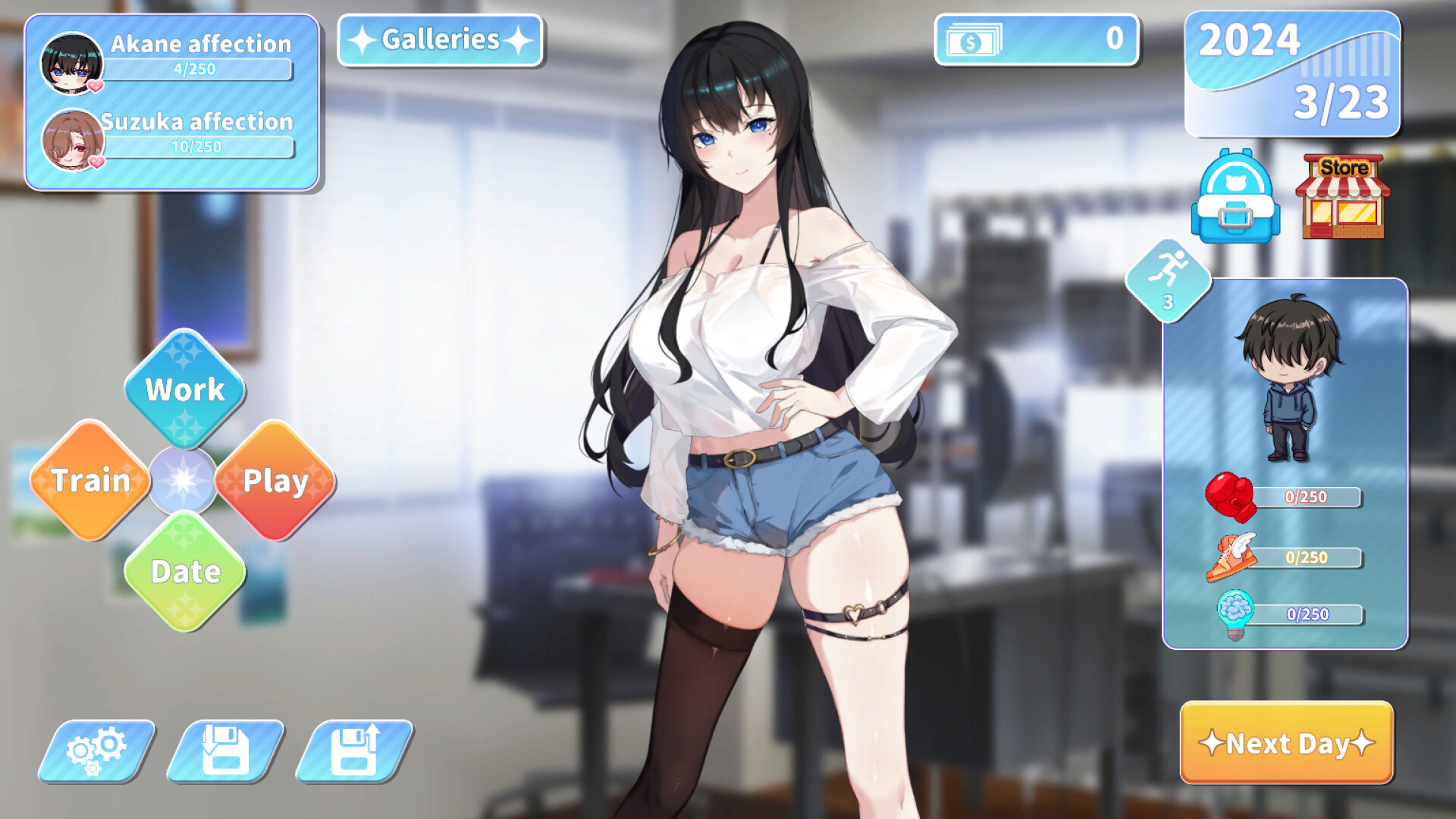SLG/官中/动态丨小姐！别耽误我上分！/Miss！Don't Affect my Rank v1.1.34 官方中文 【20260127】 游戏截图 1