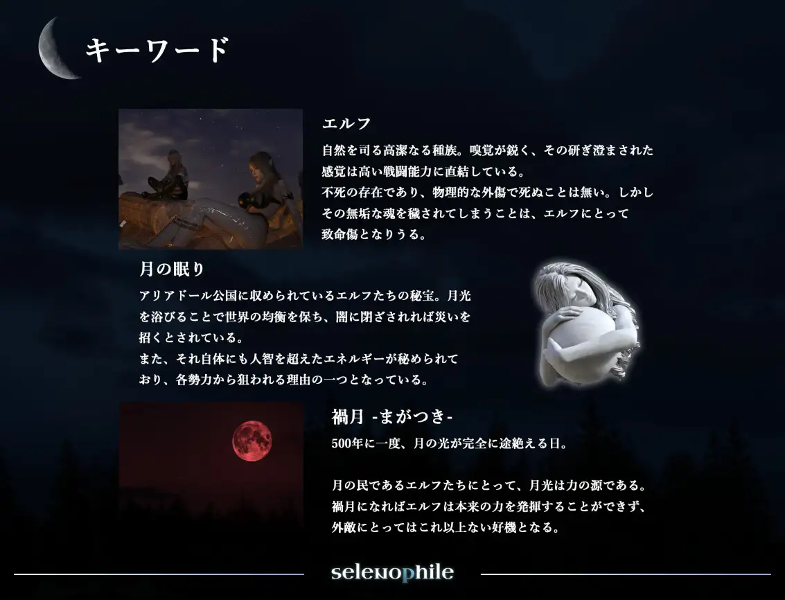 热门3D新作/汉化/动态丨恋月之人 selenophile 《セレノフィル》【20260305】 游戏截图 3