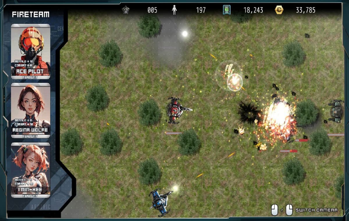日式SLG/更新丨战斗核心:烈焰小队 BATTLERCORE: TEAM BLAZER v1.0.7.2【20260314】 游戏截图 1