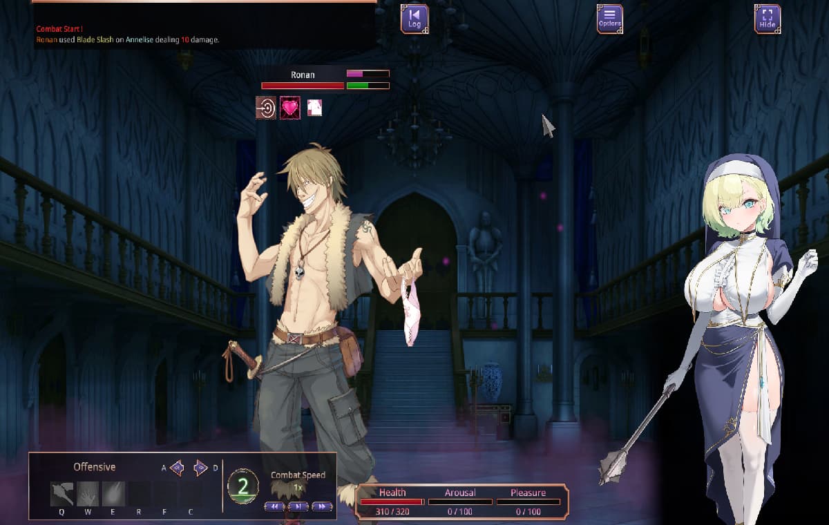 日式/SLG/更新丨恶行城堡 Castle of Vice Alpha v0.7.2 机翻完整版本 【20260314】 游戏截图 6