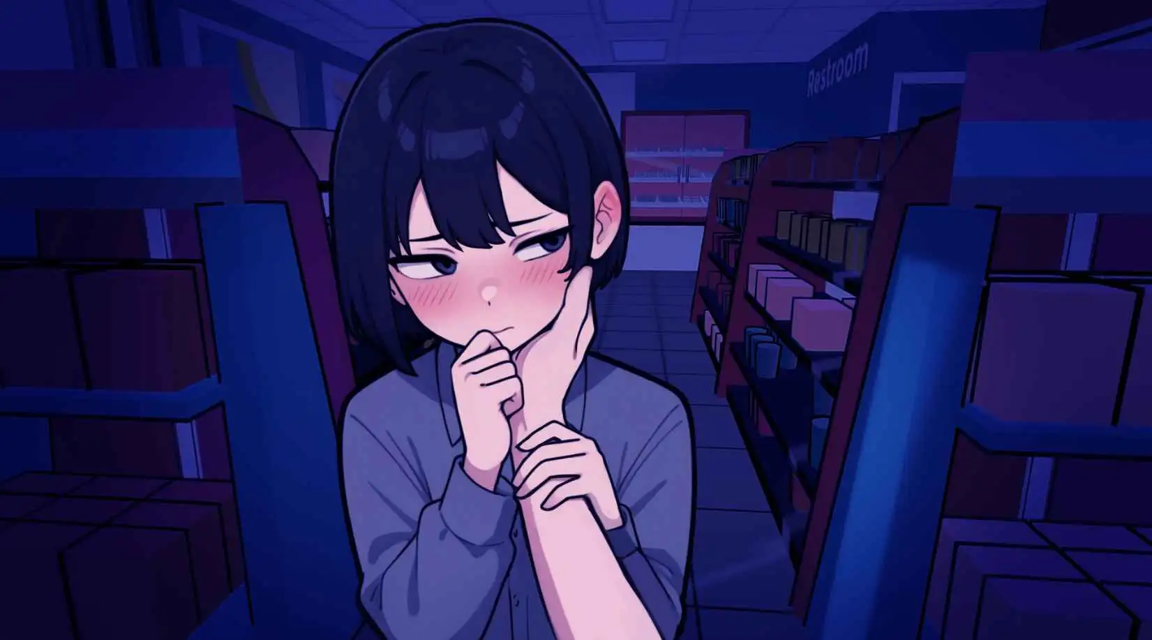 欧美SLG/汉化/动态/双端丨与伪娘共度午夜轮班/Midnight Shifts with Femboy v1.0 AI版【20260407】 游戏截图 6