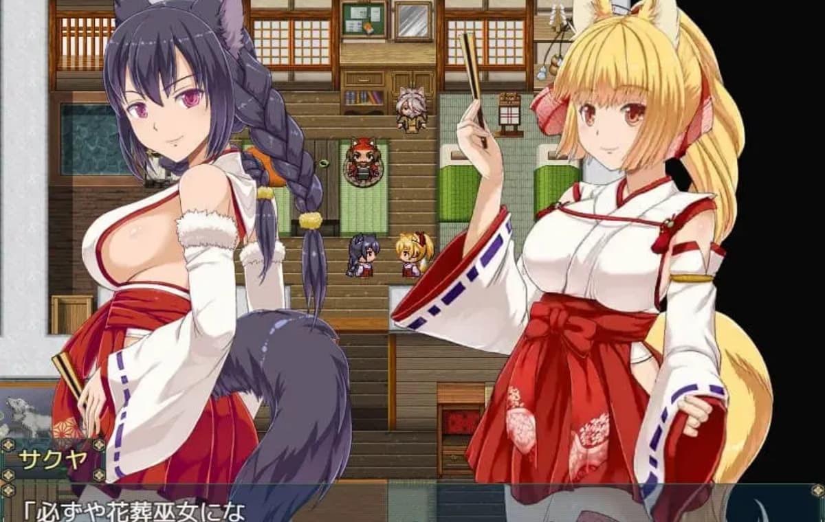 精品RPG/汉化/动态丨花葬巫女 咲夜/花葬巫女サクヤ Ver1.23 AI汉化版【20260428】 游戏截图 6