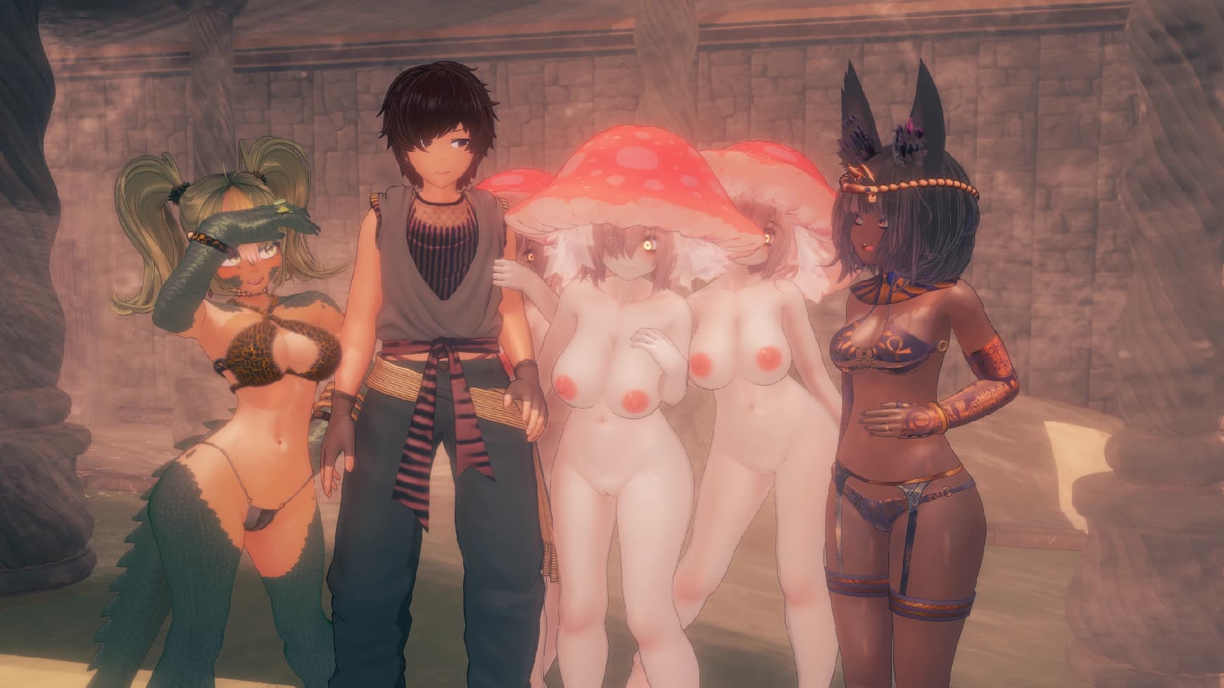 欧美SLG/汉化/动态/双端丨安库特普后宫/Harem of Ankhutep v0.24 AI版【20260513】 游戏截图 4