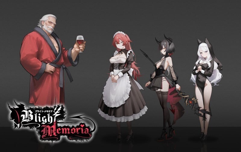 ACT/2D/亚洲丨苍蓝枯萎的梅莫里亚 Blight Memoria ブライト メモリア v0.0.2.7 官方正式版【20260530】 游戏截图 1