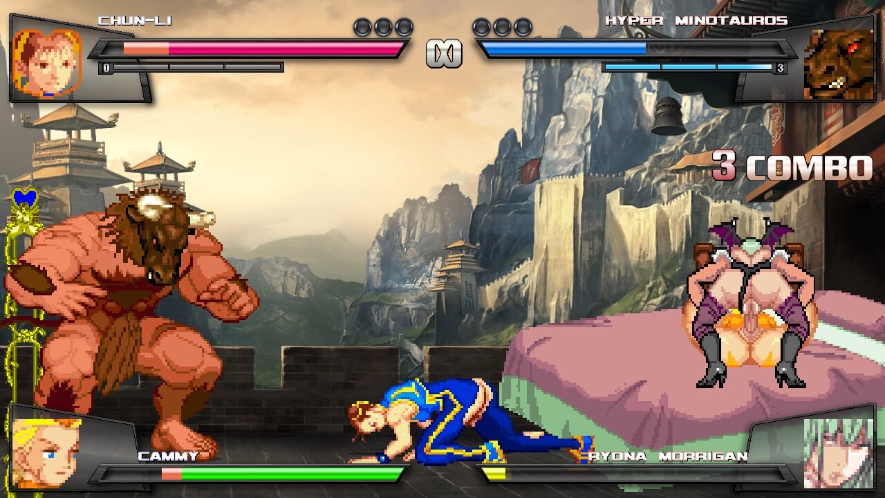 格斗ACT像素全动态丨全女格斗 Mugen 1.1 b1 FX【20241001】 游戏截图 7