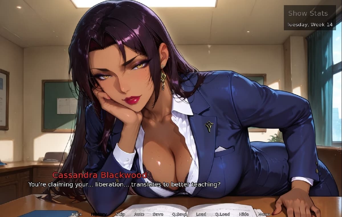 爆乳SLG/汉化/熟女黑丝/双端丨亲密程度 Degrees of Intimacy v0.6 【20260626】 游戏截图 8