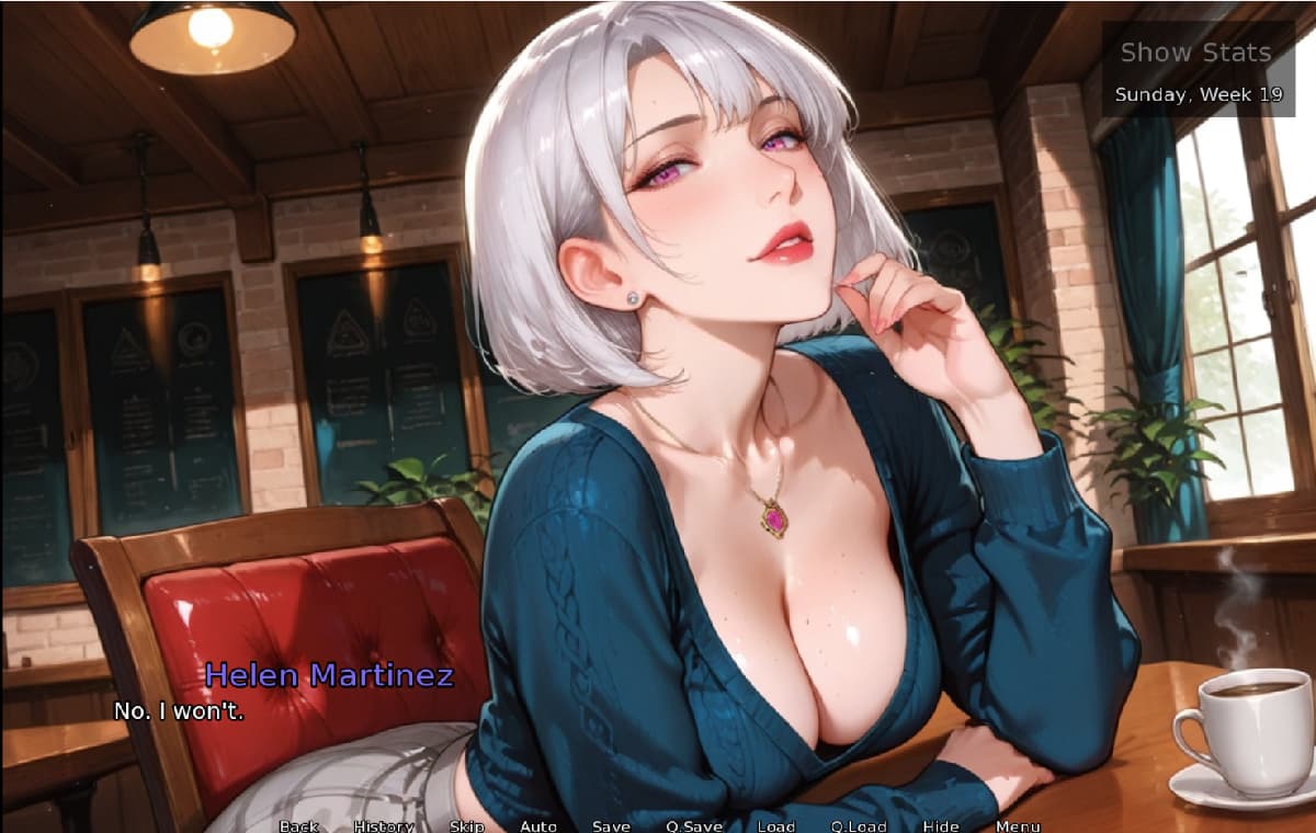 爆乳SLG/汉化/熟女黑丝/双端丨亲密程度 Degrees of Intimacy v0.6 【20260625】 游戏截图 7