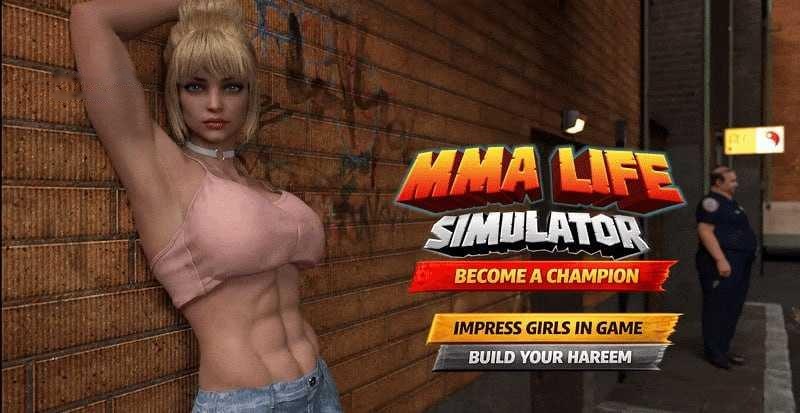 [SLG] 综合格斗人生模拟器/MMA Life Simulator/官中+无码+动态 +【20260726】 游戏截图 1