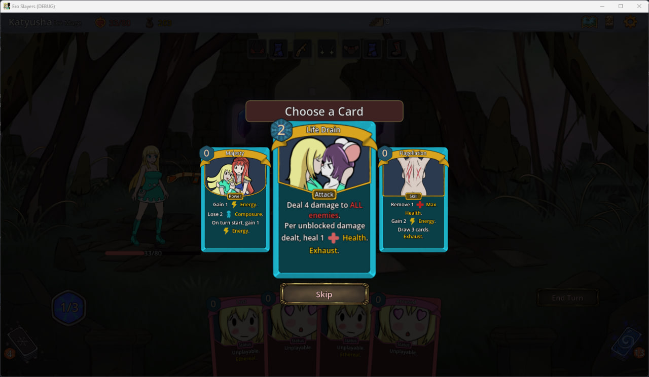 [SLG英文PC 步兵]性戮尖塔 Ero Slayers v0.3【20260801】 游戏截图 2