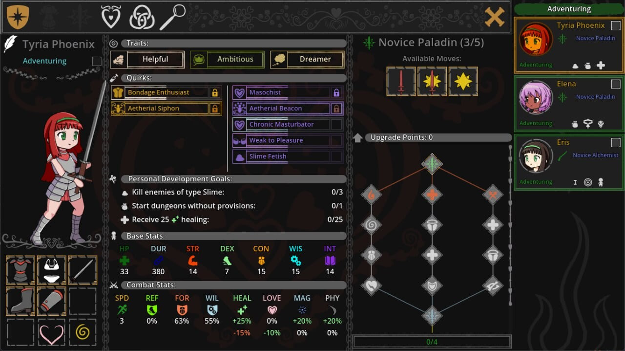 [SLG官中PC动态步兵]淫欲地牢 Ero Dungeons Patch 4.1 Pre【20260801】 游戏截图 2