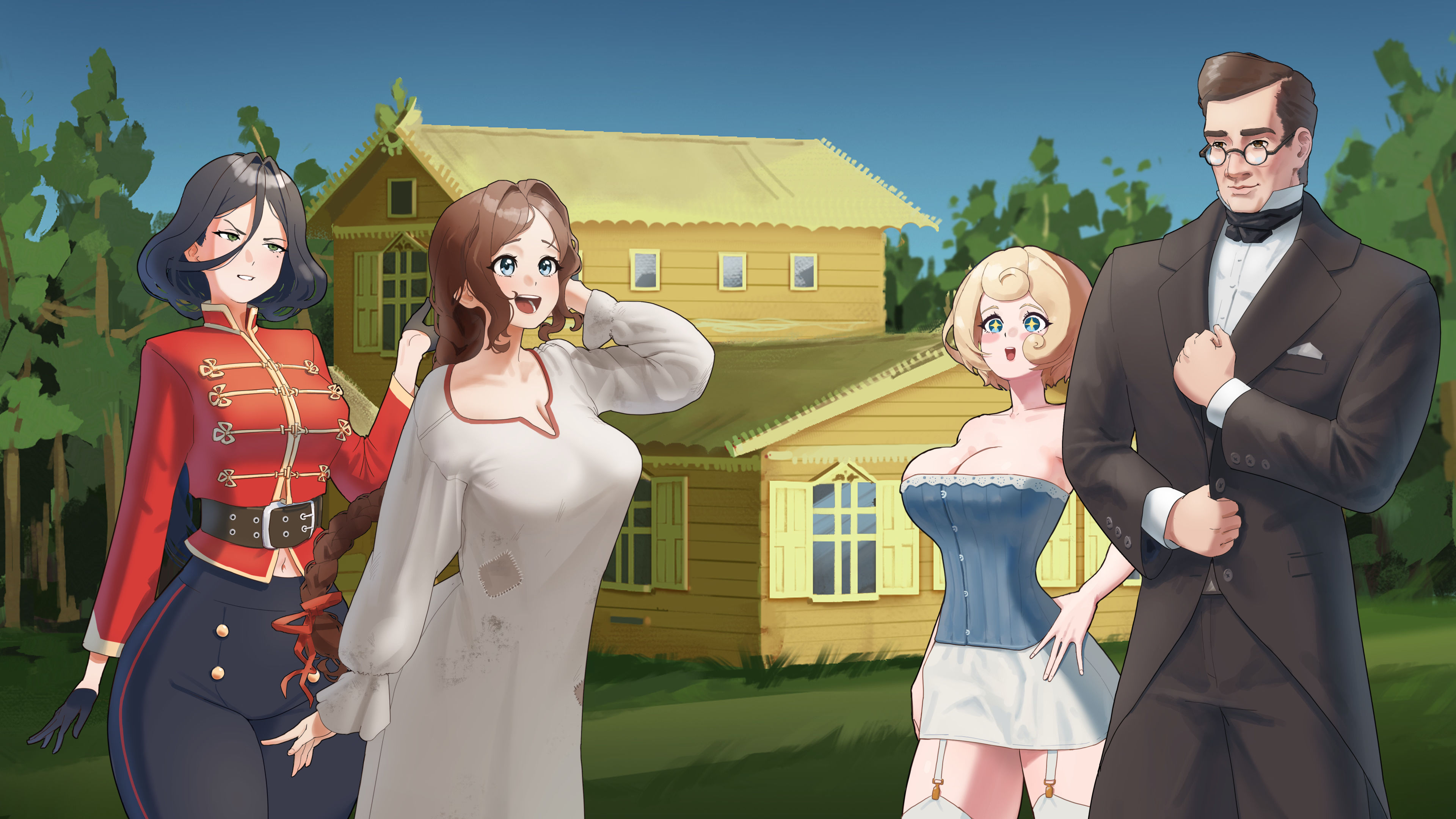 [欧美SLG/AI汉化]原始大地 Virgin Soil v0.35【20260810】 游戏截图 1