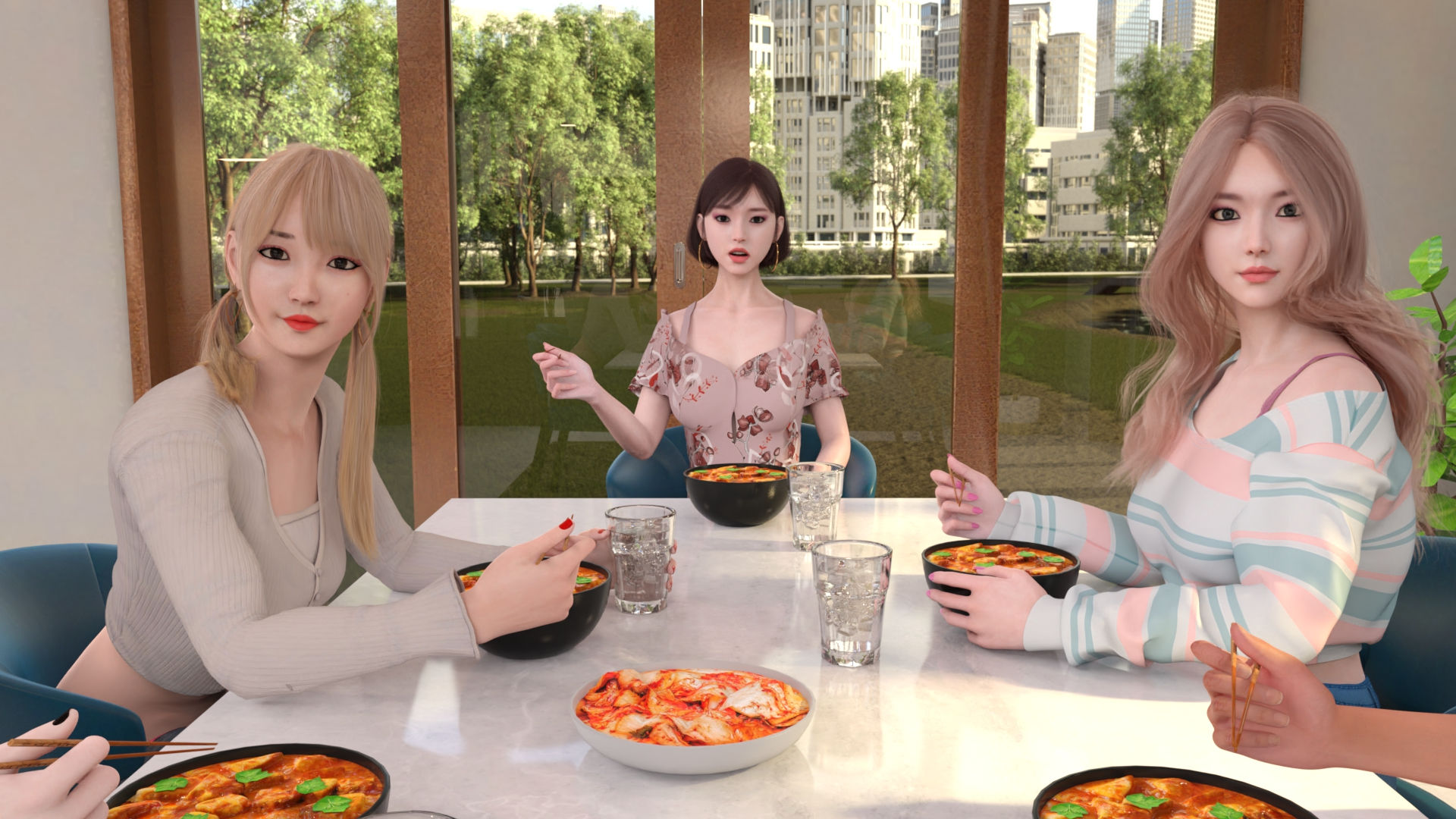 [欧美SLG/AI汉化/动态]宾馆 Guest House v0.3.4【20260811】 游戏截图 3