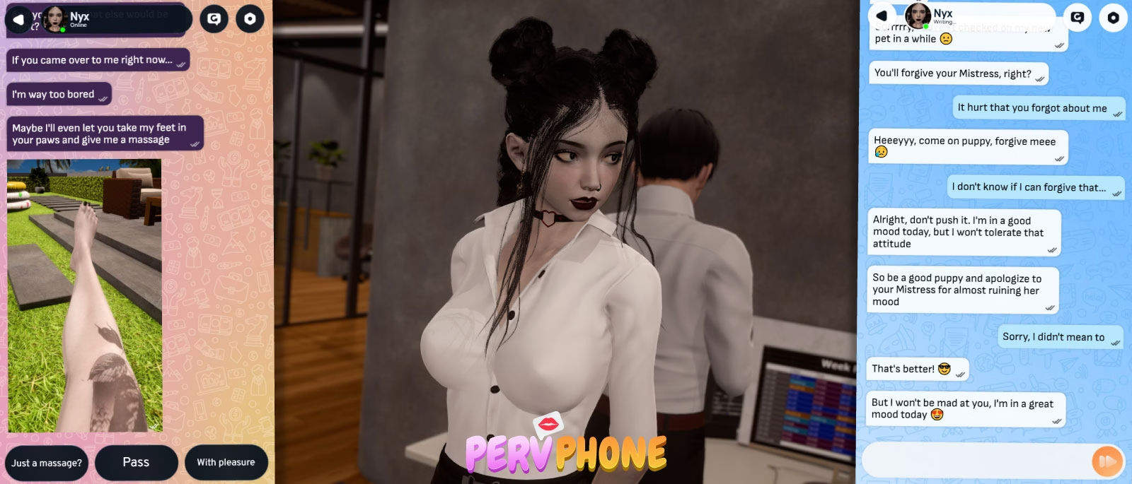 [SLG/动态/官中步兵] Perv Phone v0.4.2【20260811】 游戏截图 1