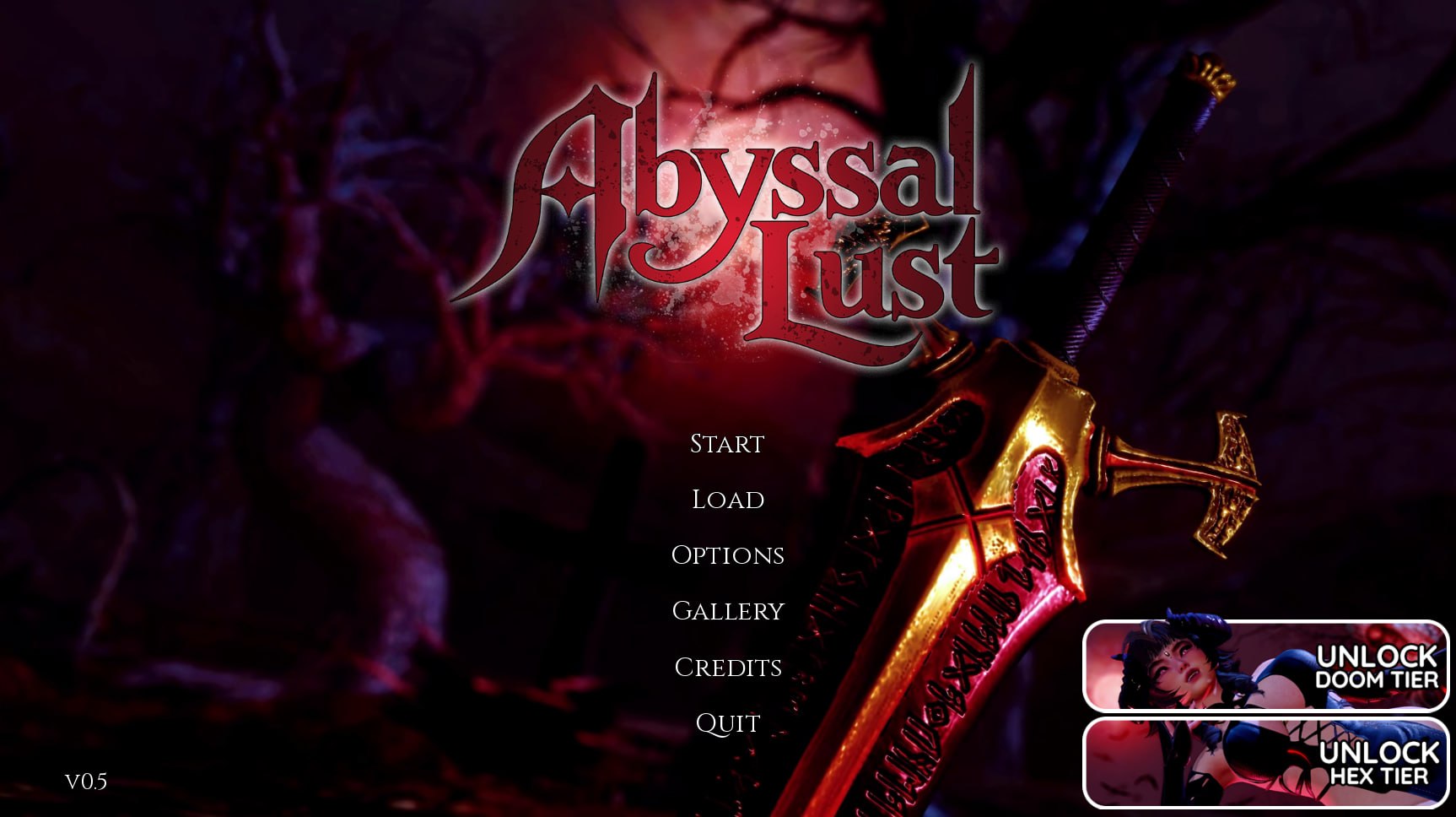 [SLG官中PC动态无码]深渊欲望 Abyssal Lust v0.5【20260818】 游戏截图 1