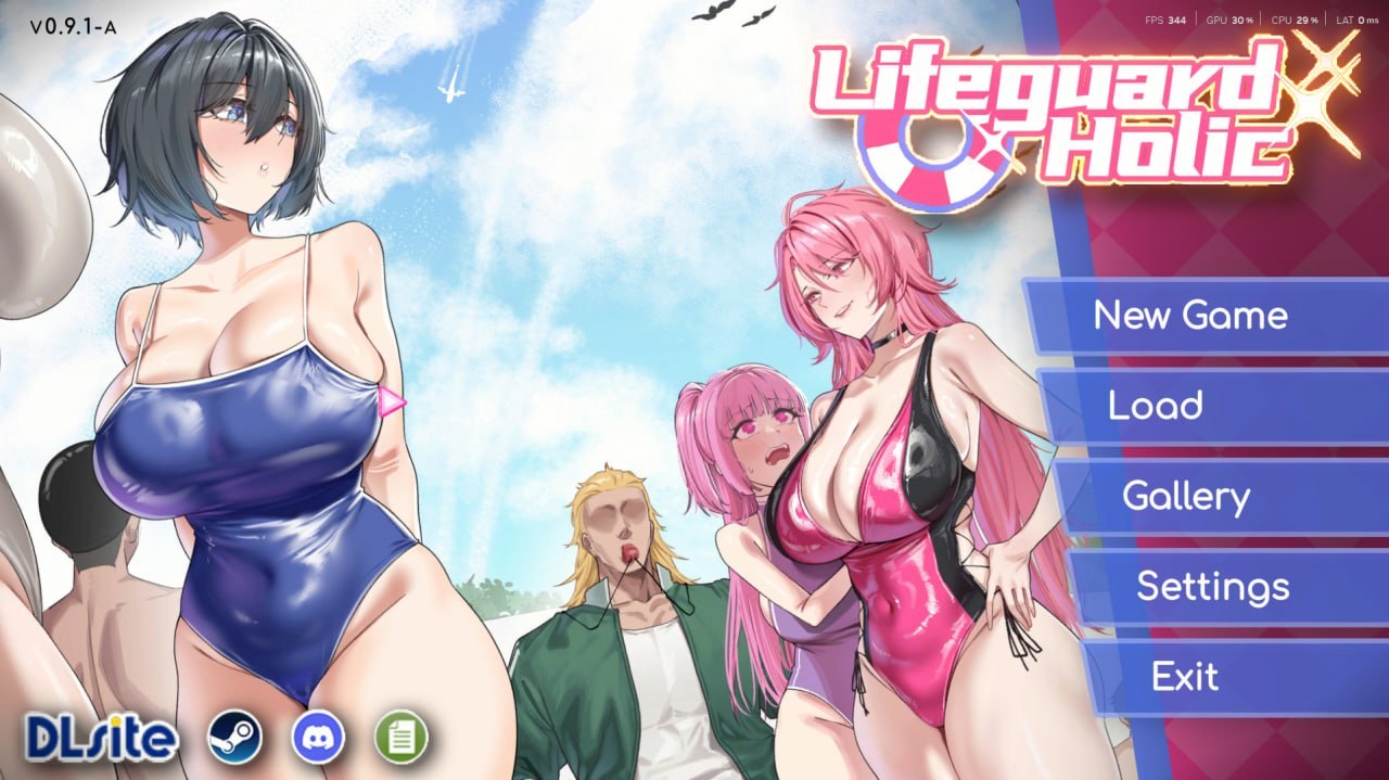 [SLG/2D/日式]救生员狂热 Lifeguard Holic V1.1 官中+存档【20260830】 游戏截图 1