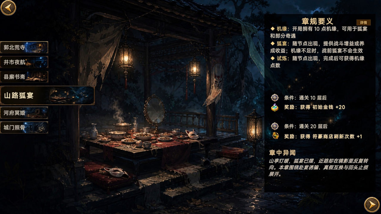 [SLG官中PC动态步兵]幽牍夜话 Forbidden Scrolls Midnight Whispers 幽かな書物の夜語り【20260905】 游戏截图 2