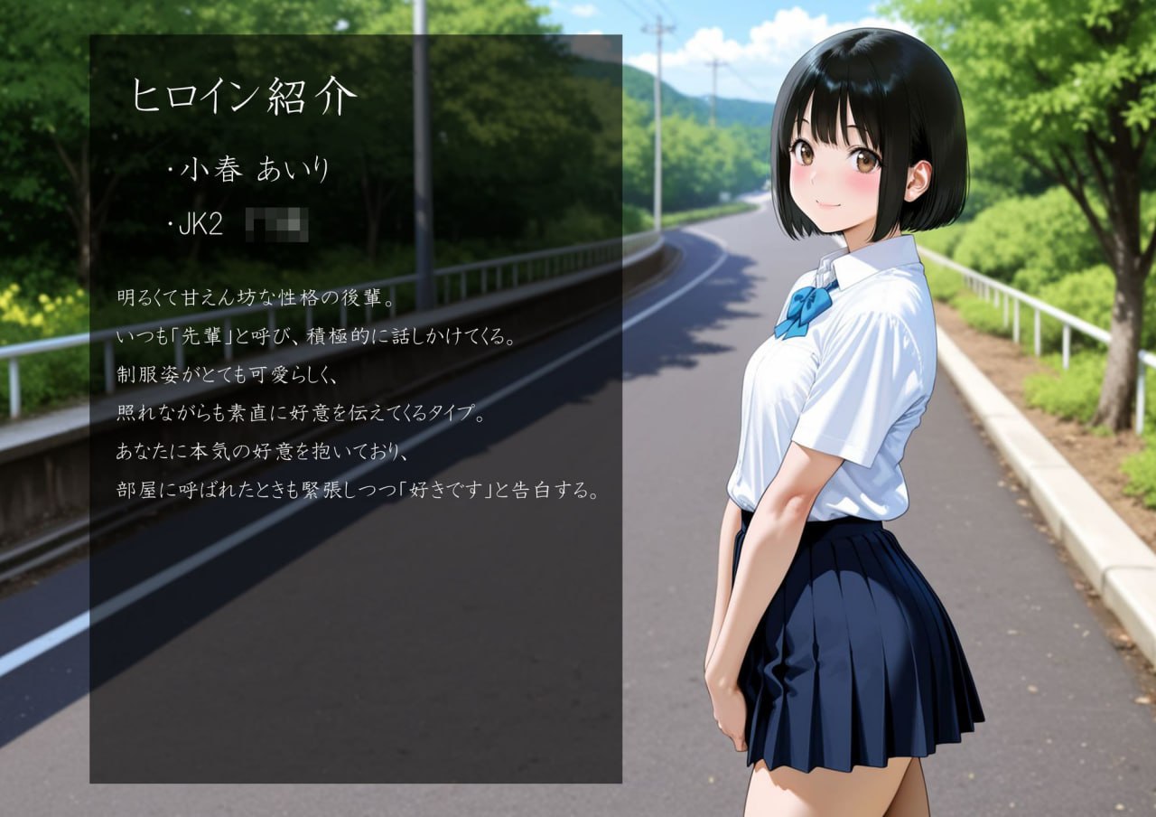 [ADV/2D/日式]我把喜欢我的后辈叫到家里，把她侵犯了 俺のことが好きな後輩を自宅に呼んで犯してみた AI汉化版【20260910】 游戏截图 3