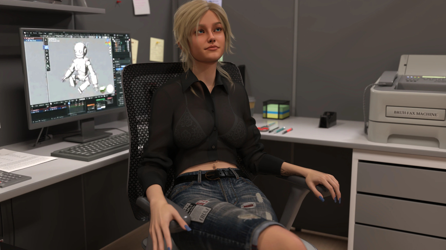 [欧美SLG/堕落/腐化]破碎之城 重制版 Broken City v0.1 Remake AI汉化版[/度盘]【20260916】 游戏截图 5