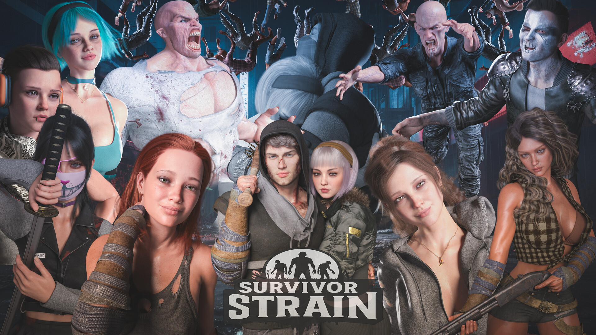[奇幻SLG/末日/后宫]幸存者变体 Survivor Strain Season 1 v0.9.9.9 官中版[/度盘]【20260920】 游戏截图 1