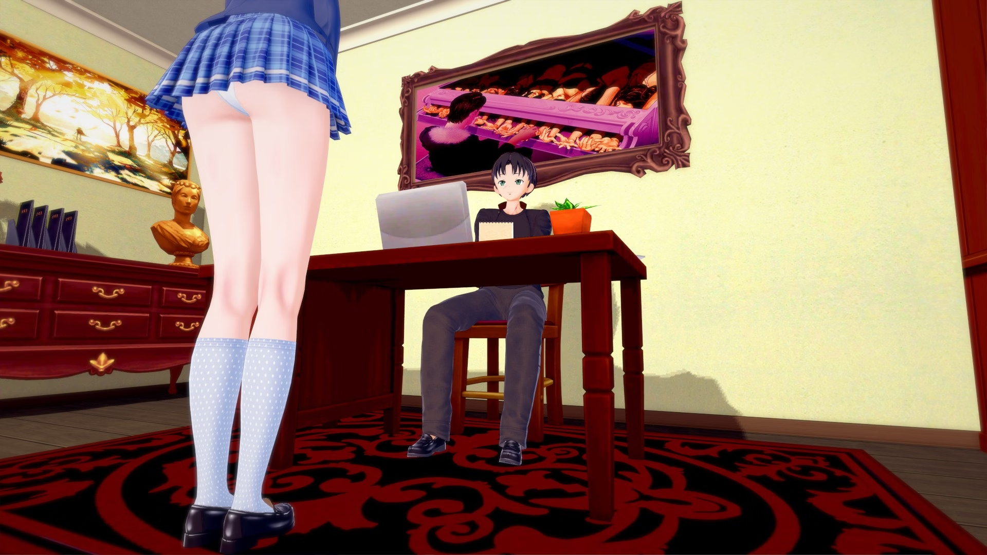[日式SLG/巨乳/后宫]导师生活 Mentor Life v0.4 Remake AI汉化版[/度盘]【20260920】 游戏截图 2