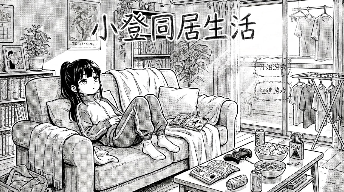 [SLG官中PC无码日常]小登同居生活v0.4【20260920】 游戏截图 1