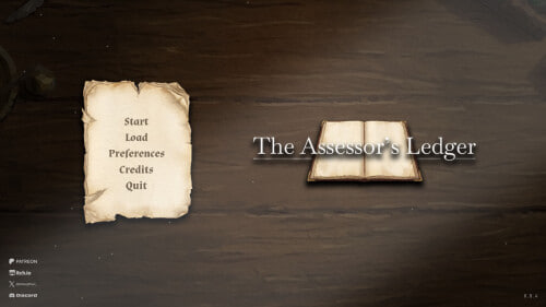 [SLG汉化PC动态步兵]罪恶衡平 The Assessor's Ledger v0.0.4【20260920】 游戏截图 1