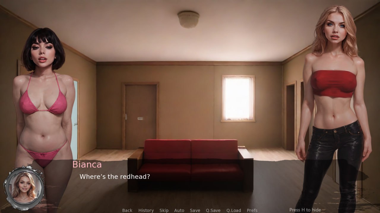 [SLG/3D/欧美]三与一：被诅咒的宅邸 Three and One: The Cursed Mansion v0.313 Public AI汉化版【20260921】 游戏截图 3