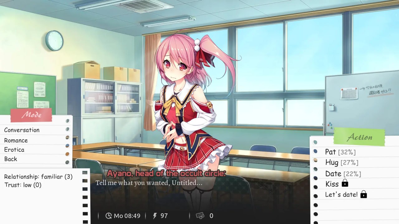 [SLG/2D/日式]校园游戏 School Game V0.980bugfix7 官中步兵版【20260926】 游戏截图 1