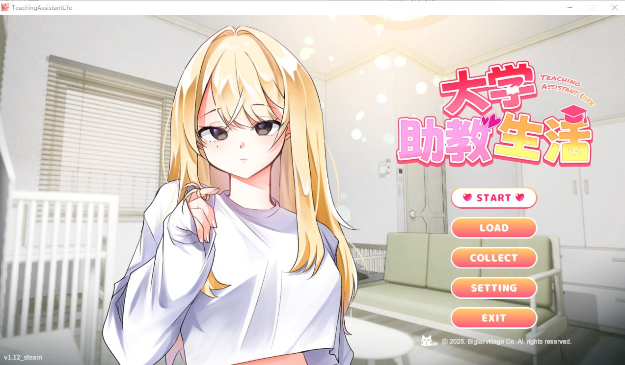 [SLG/2D/日式]大学助教生活 宋河允 Teaching Assistant Life Song Ha-Yoon 官中步兵版【20260930】 游戏截图 1