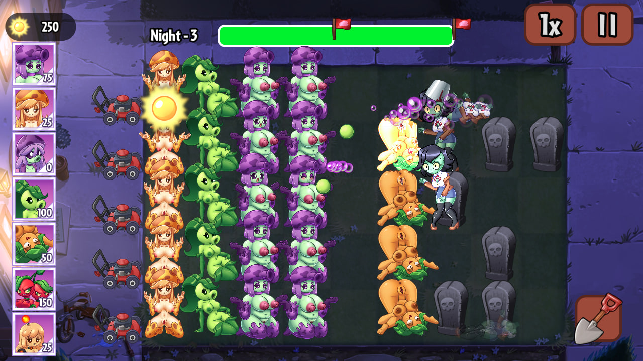 [SLG英文PC]植物大战僵尸：欲望草坪 PvZ Sex Lawn v1.0.1【20260930】 游戏截图 2