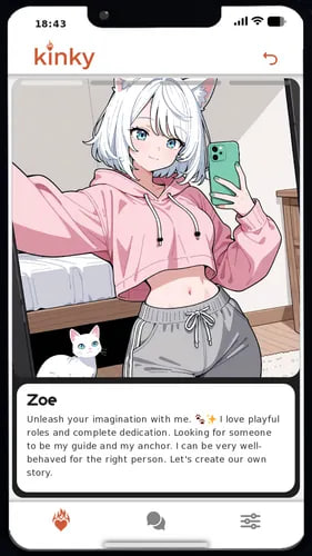 [SLG官中PC步兵]变态手机 - 滑动诱惑 Kinky Phone - Swipe to Sede v3.0【20260930】 游戏截图 1