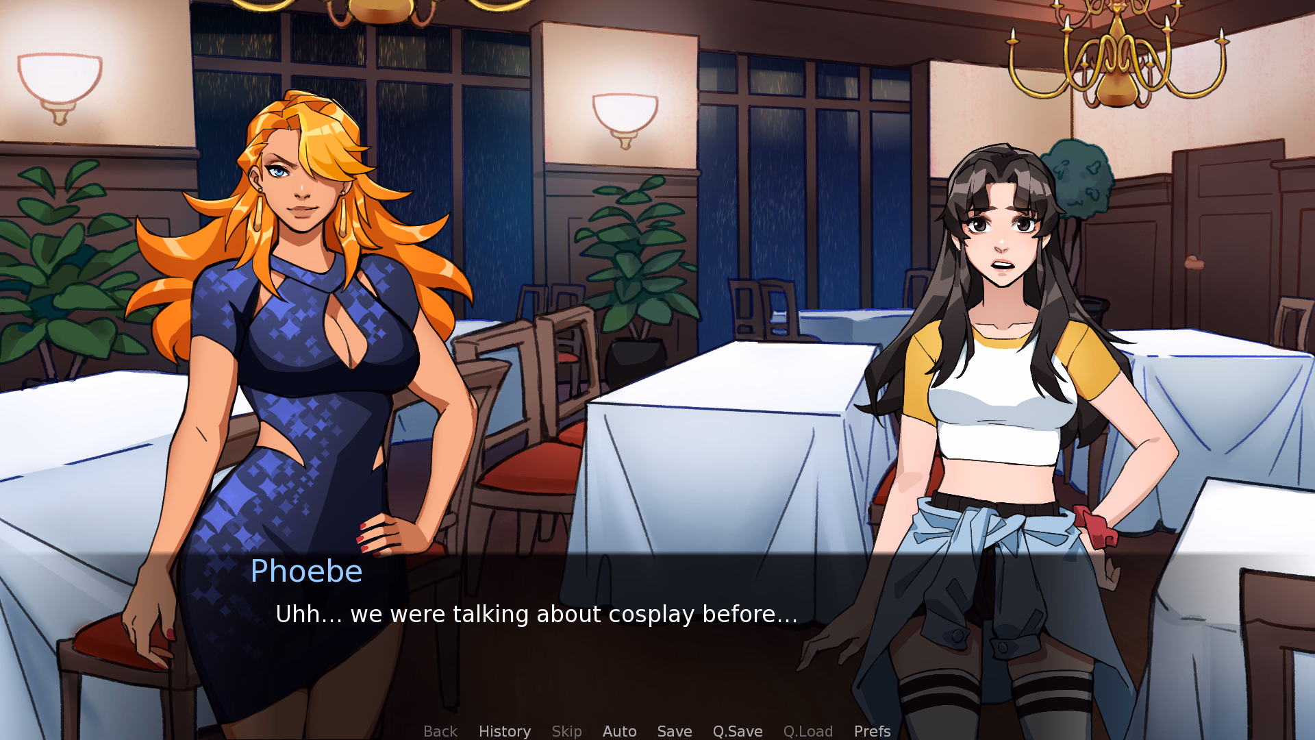 支线任务：与菲比的香艳约会（Side-Quest: A Date with Phoebe!）Beta 精翻汉化 游戏截图 6