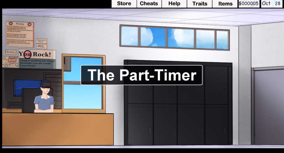 兼职调教:我的打工妹(The Part Timer)v0.9.10.5 精翻汉化 游戏截图 2