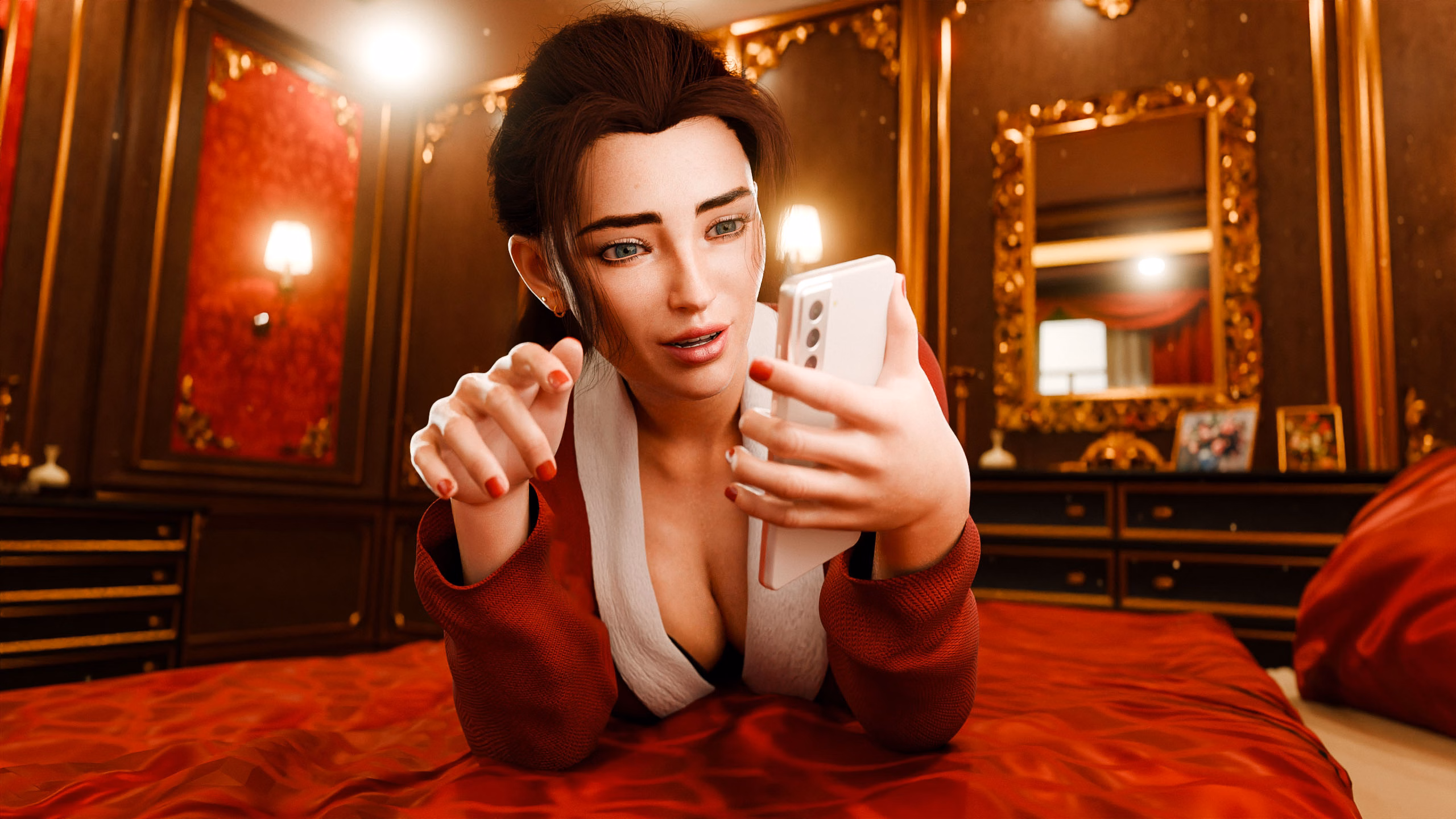 妮可的圣诞狂乱(Nicole's Christmas Frenzy)Part 1 精翻汉化 游戏截图 5