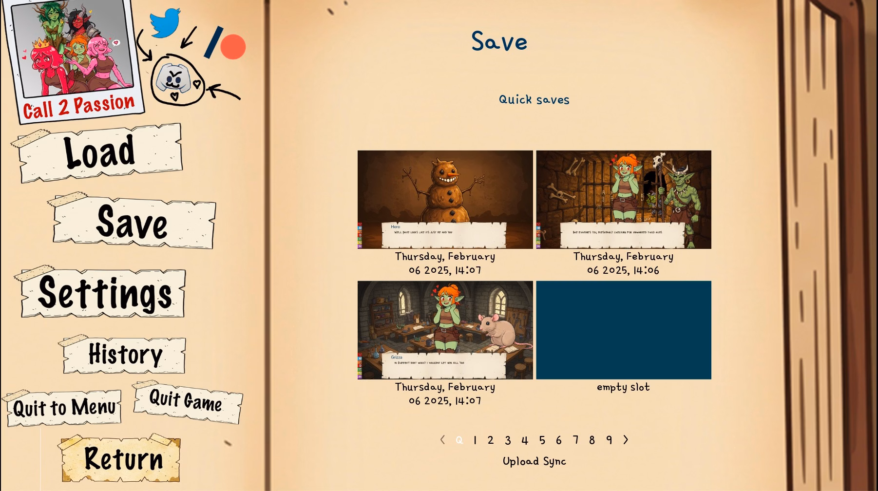 情欲呼唤（Call to Passion）v0.1.6a 精翻汉化 游戏截图 5