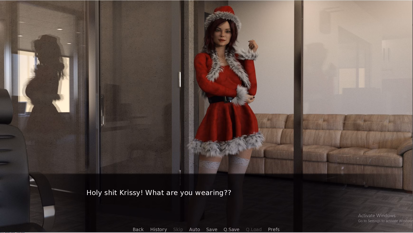 人妻的圣诞礼物：绿帽惊喜（Your Wife’s Christmas Present）v1.0 精翻汉化 游戏截图 2