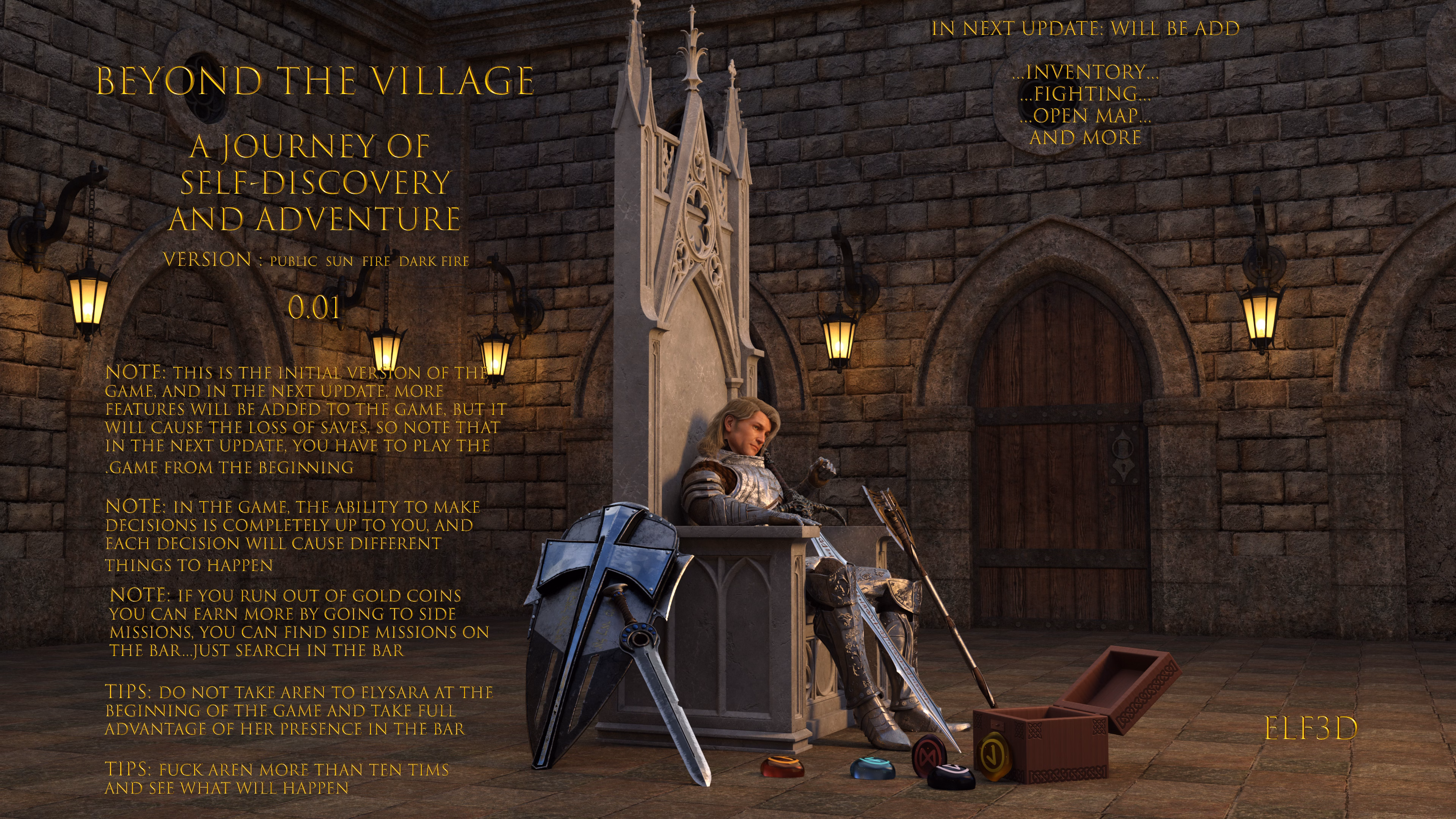 村庄之外:未知领域的诱惑(Beyond The Village)v0.1 精翻汉化 游戏截图 4