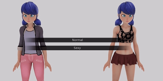 玛丽内特的调教：强制屈服（Marinette's Training）v1.0 精翻汉化 游戏截图 2