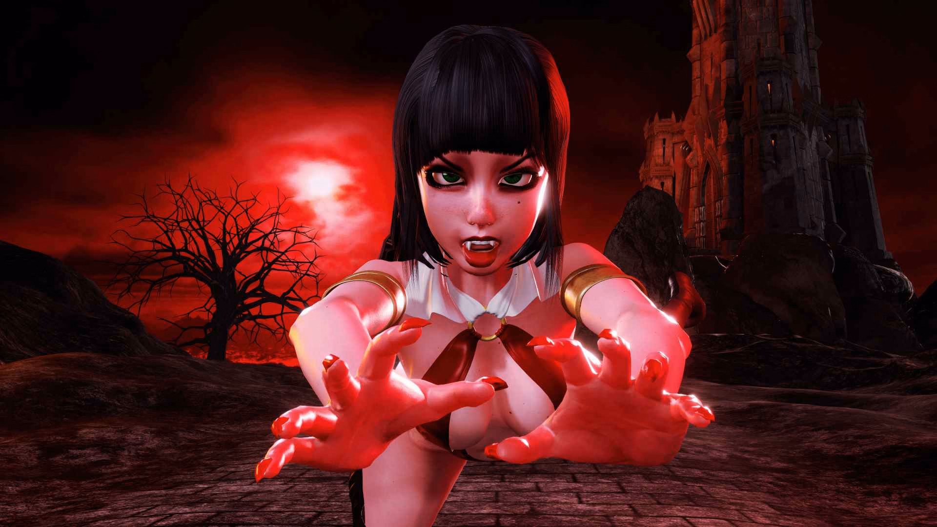 吸血鬼姬:莉莉丝的堕落遗产(Vampirella- Legacy of Lilith)v1.2.2 精翻汉化 游戏截图 1