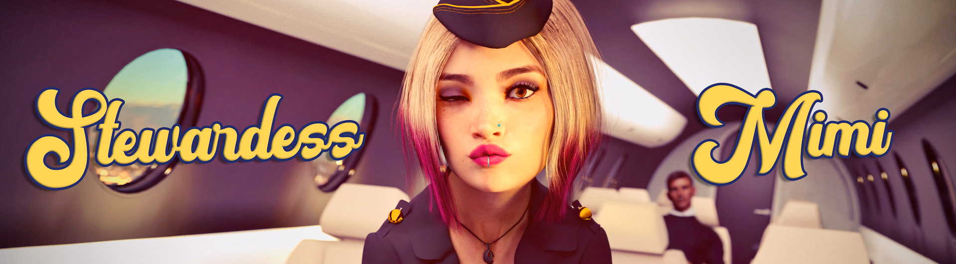 空姐咪咪：制服诱惑（Stewardess Mimi）Final 精翻汉化 游戏截图 1