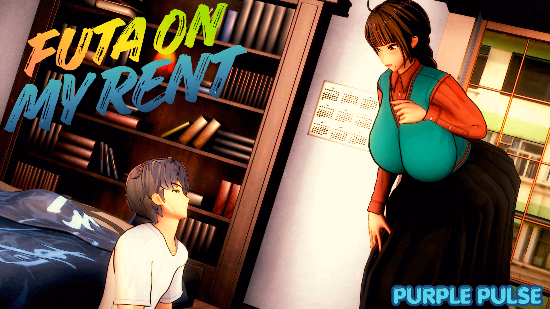扶她房东的肉偿收租（Futa on My Rent）v1.0 精翻汉化 游戏截图 1
