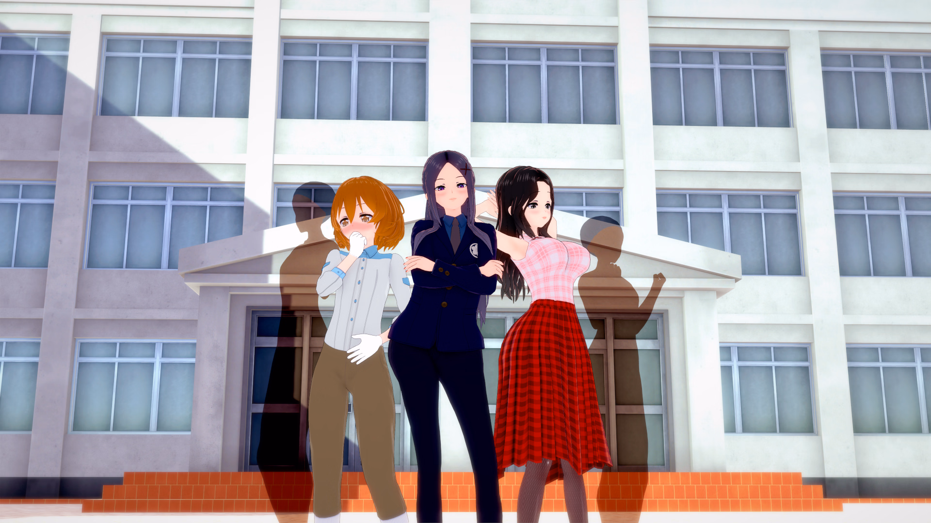 十字学院：玻璃花园的性数据操纵（Cross Academy - Glass Garden）v0.1 精翻汉化 游戏截图 1