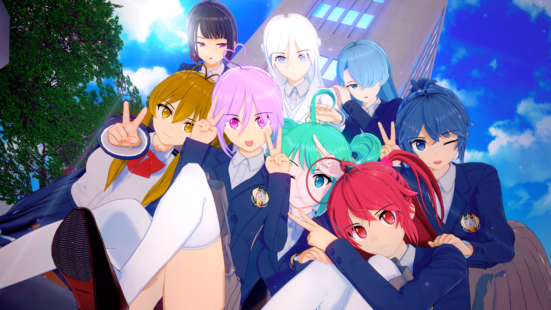 课后黄昏:失忆的校园后宫(Dusk After Class)v0.1 精翻汉化 游戏截图 6