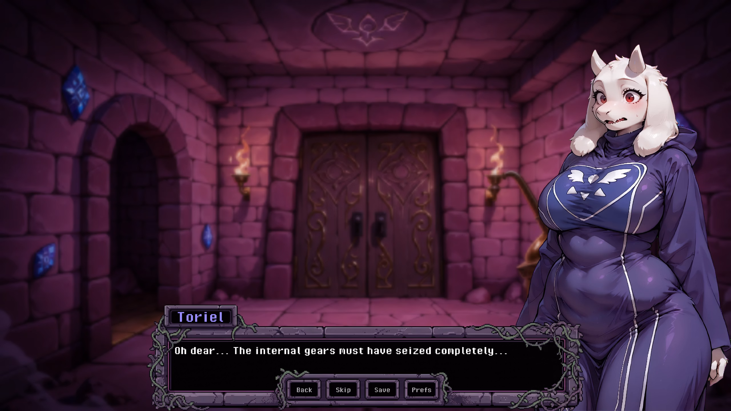 托丽尔的怀抱：地下情欲（Toriel's Embrace）v0.2 精翻汉化 游戏截图 3