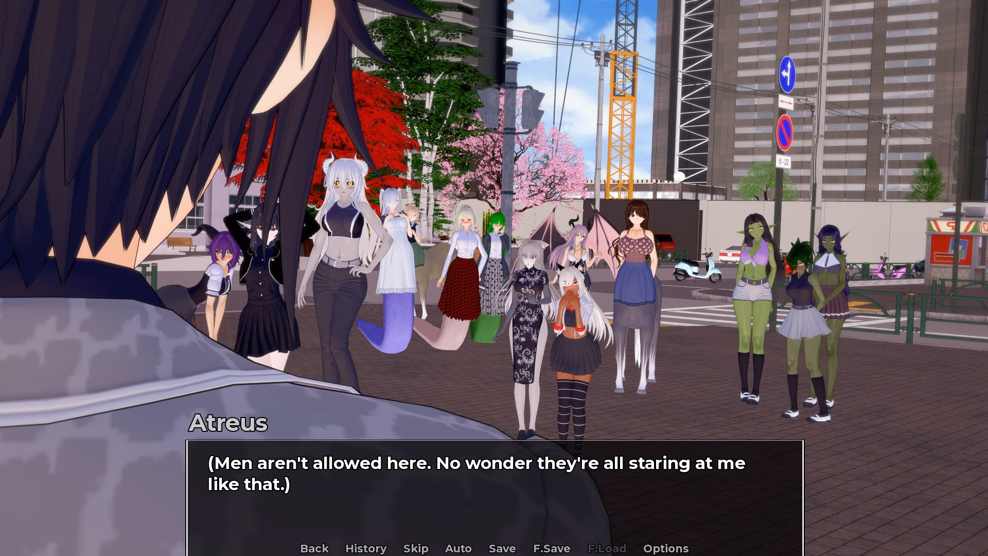 欲望魔物娘：人魔共存的奇幻后宫（Lust Monster Girls）v0.01 精翻汉化 游戏截图 4
